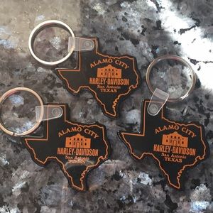 Harley Davidson Alamo City Key Chain